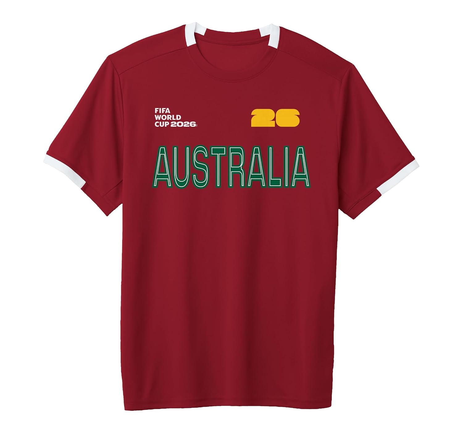 Australia Short-Sleeve Soccer Jersey