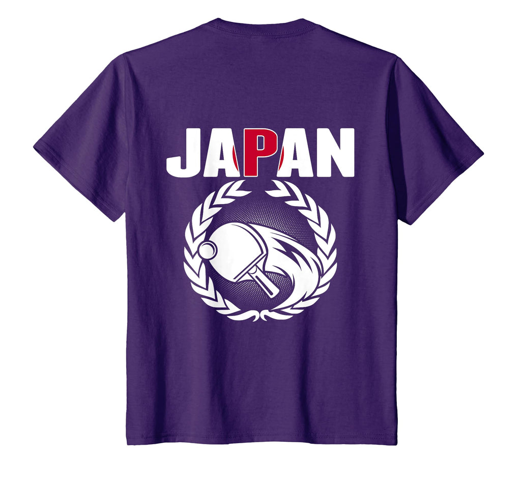 Japan Ping Pong Lover Proud Japanese Table Tennis Supporters T-Shirt