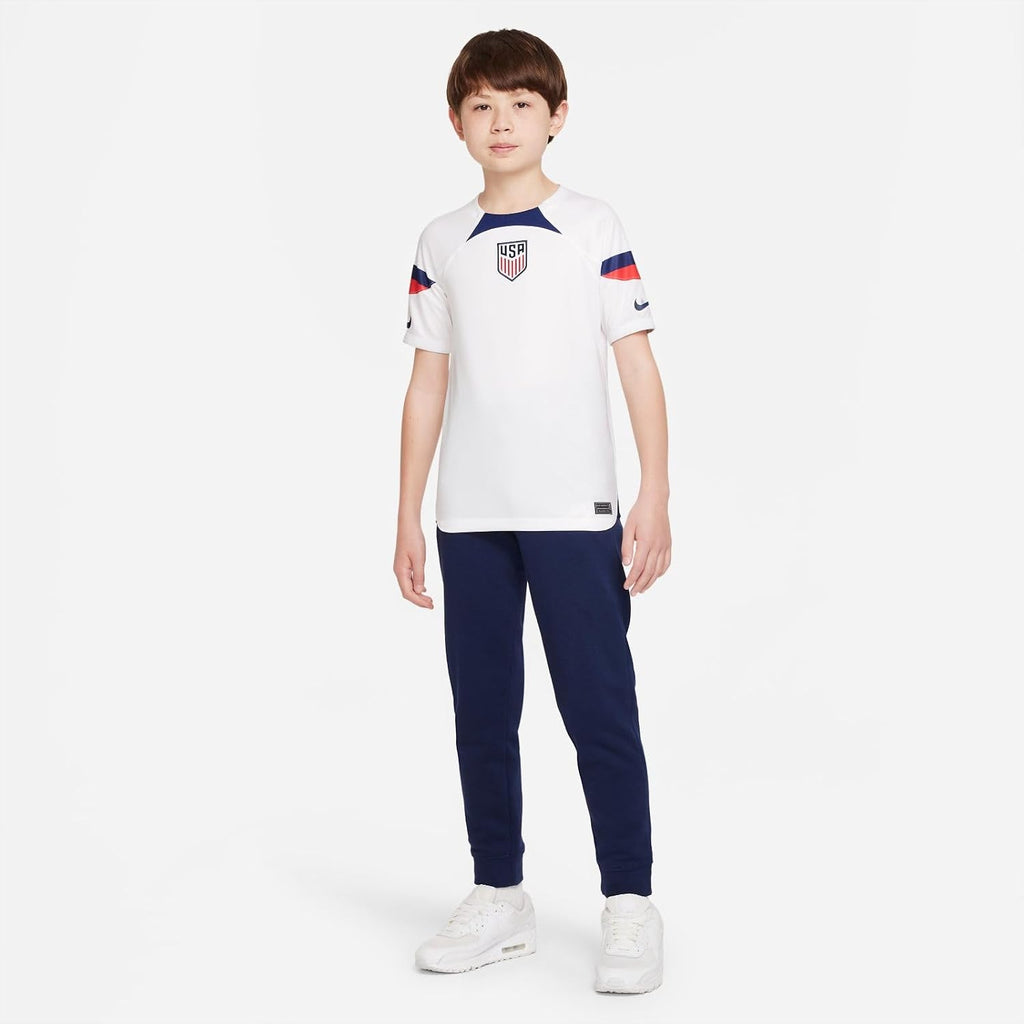 Youth USA Home Soccer Jersey 22-23