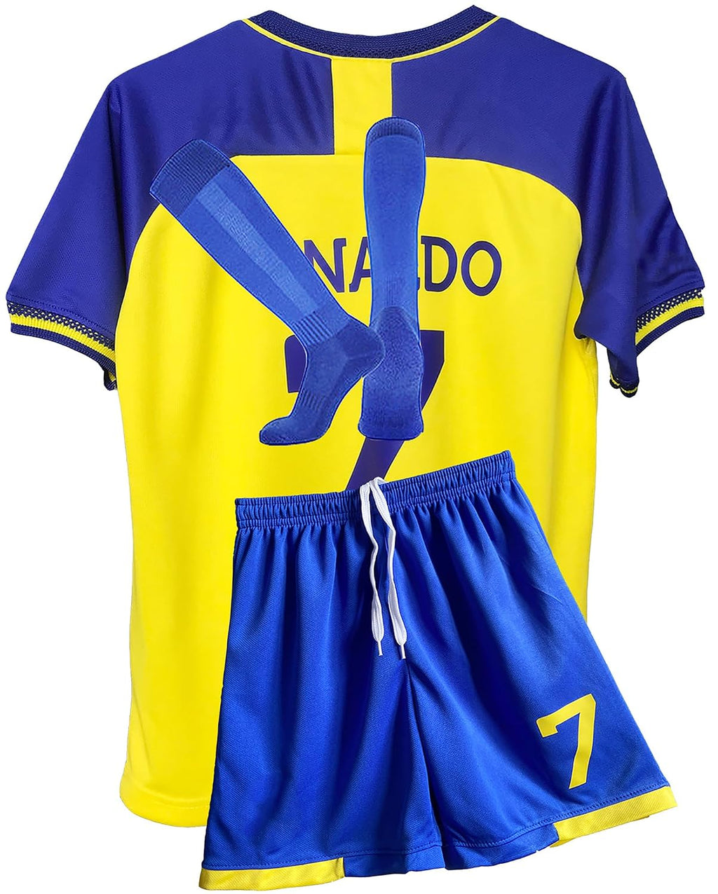 Boys Youth Soccer Jersey Training Uniform Kit Set