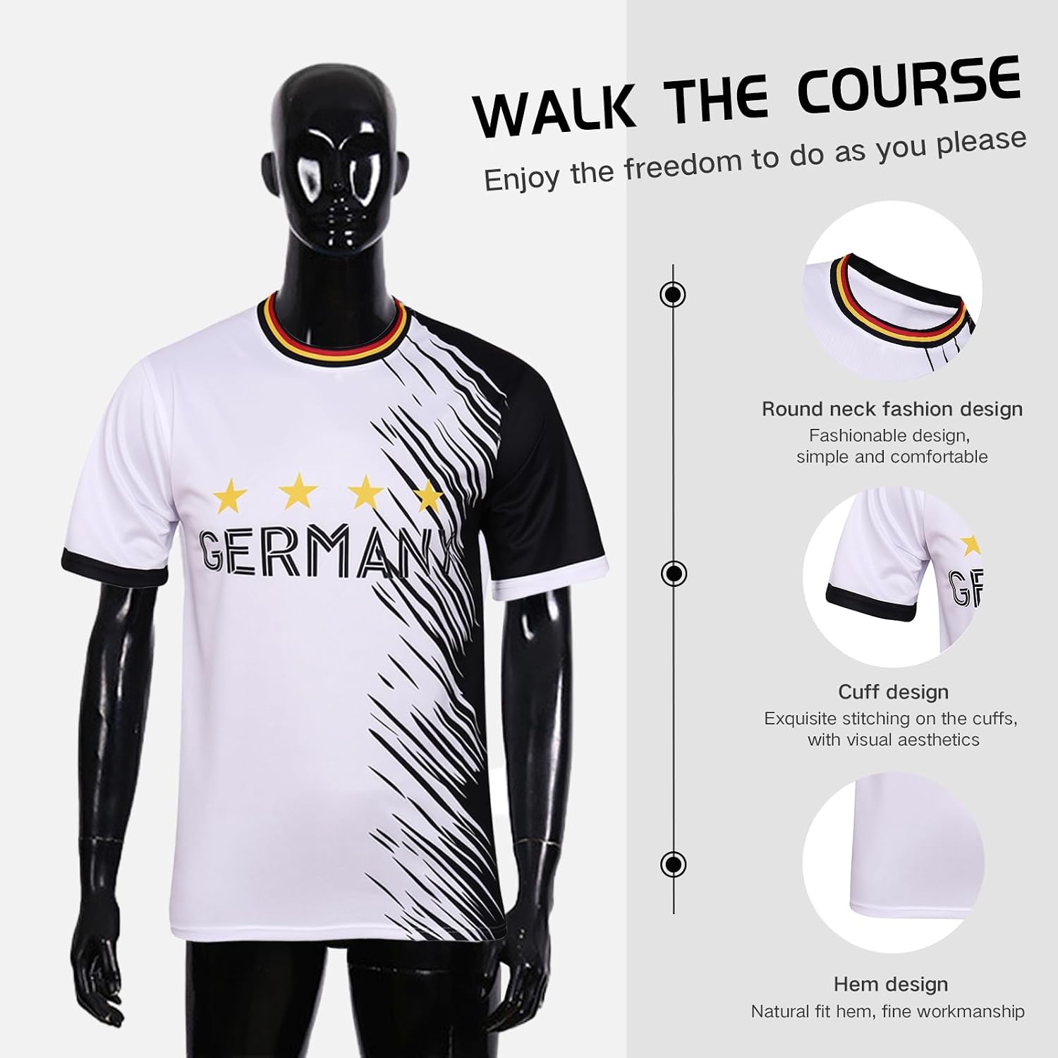 2026 World Cup Fan Soccer Jersey - Premium Cloth, Classic Style