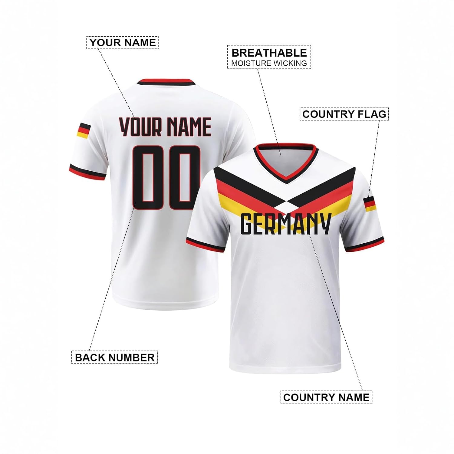 Custom Soccer Jersey 2026 World Cup Shirt for Adults & Kids