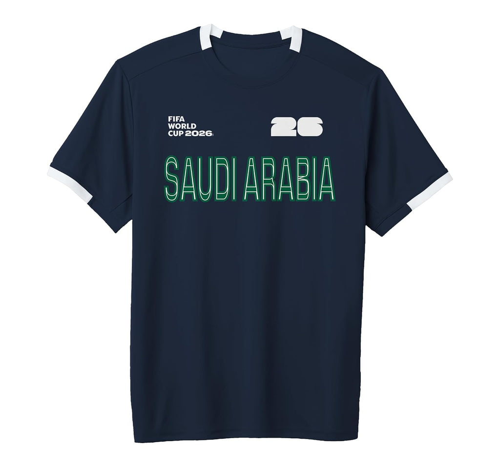 Saudi Arabia 2026 World Cup Short-Sleeve Soccer Jersey