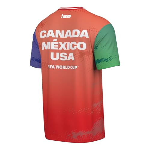 World Cup Mascot Short Sleeve Soccer Jersey Top