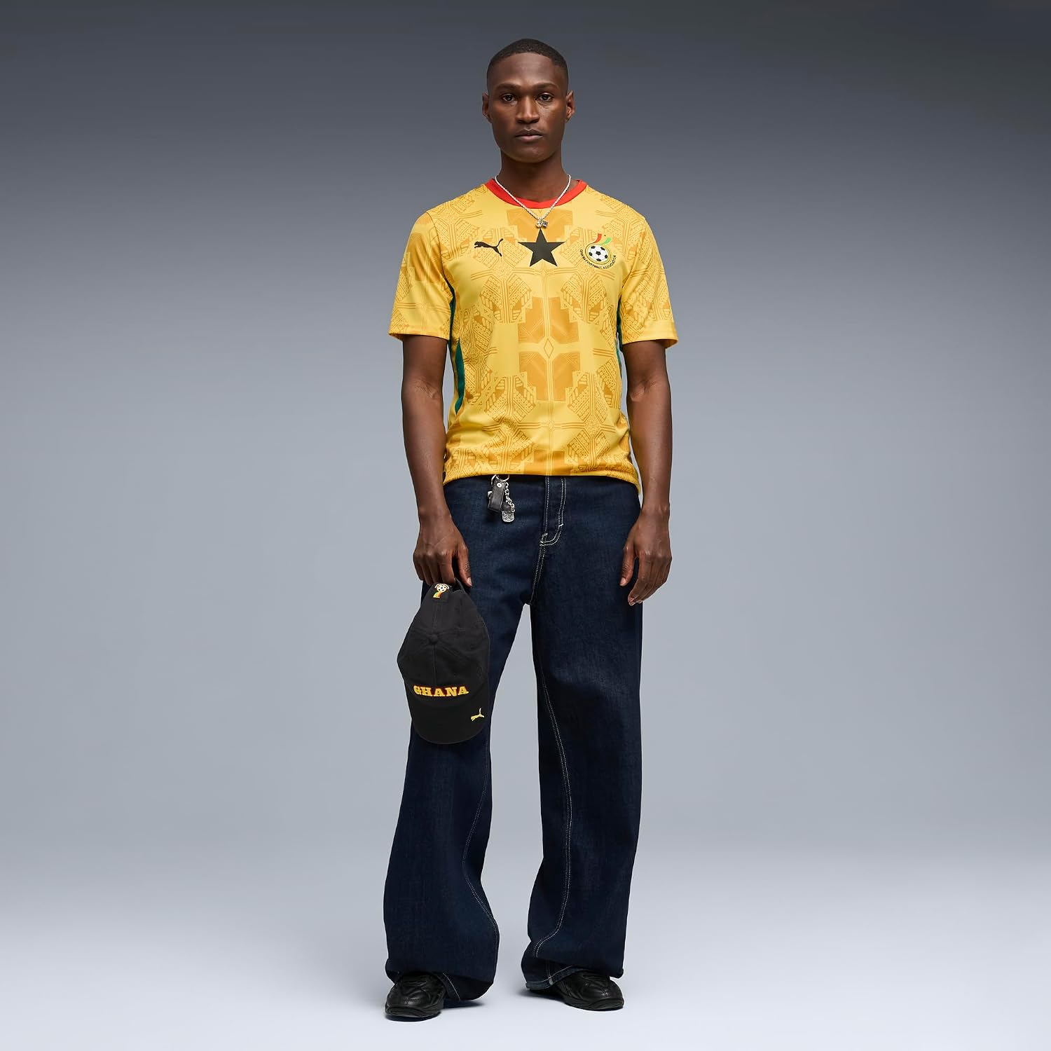 Men's Ghana Away Soccer Jersey
