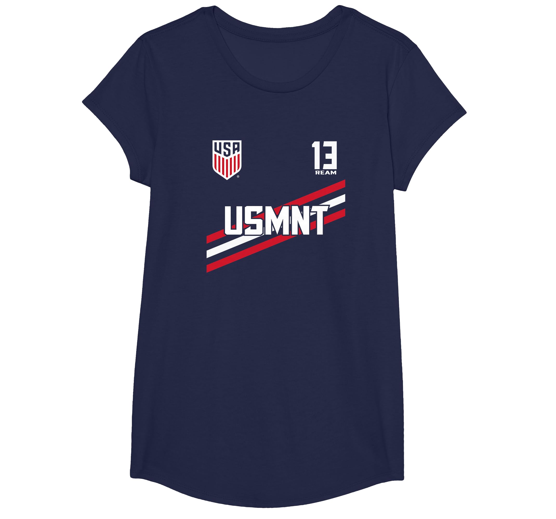 Navy USMNT Tim Ream 13 Soccer T-Shirt