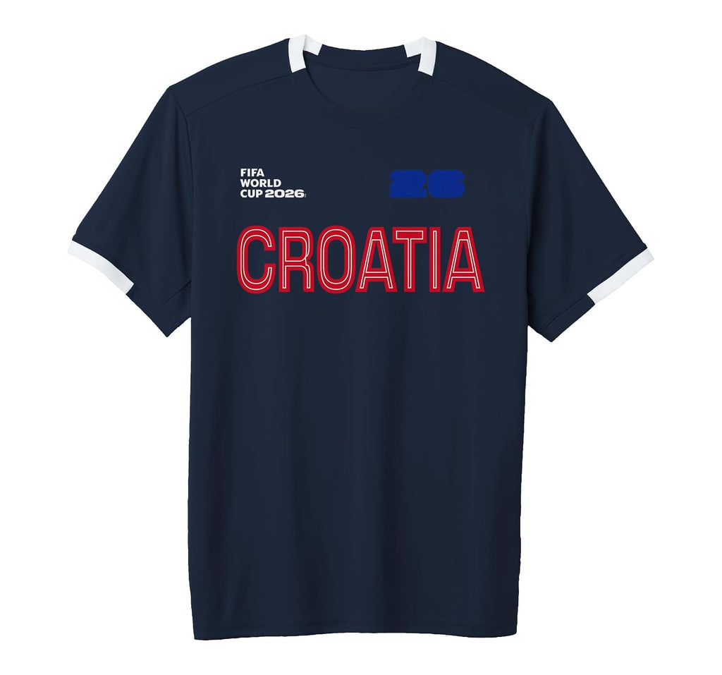 Croatia 2026 World Cup Short-Sleeve Soccer Jersey