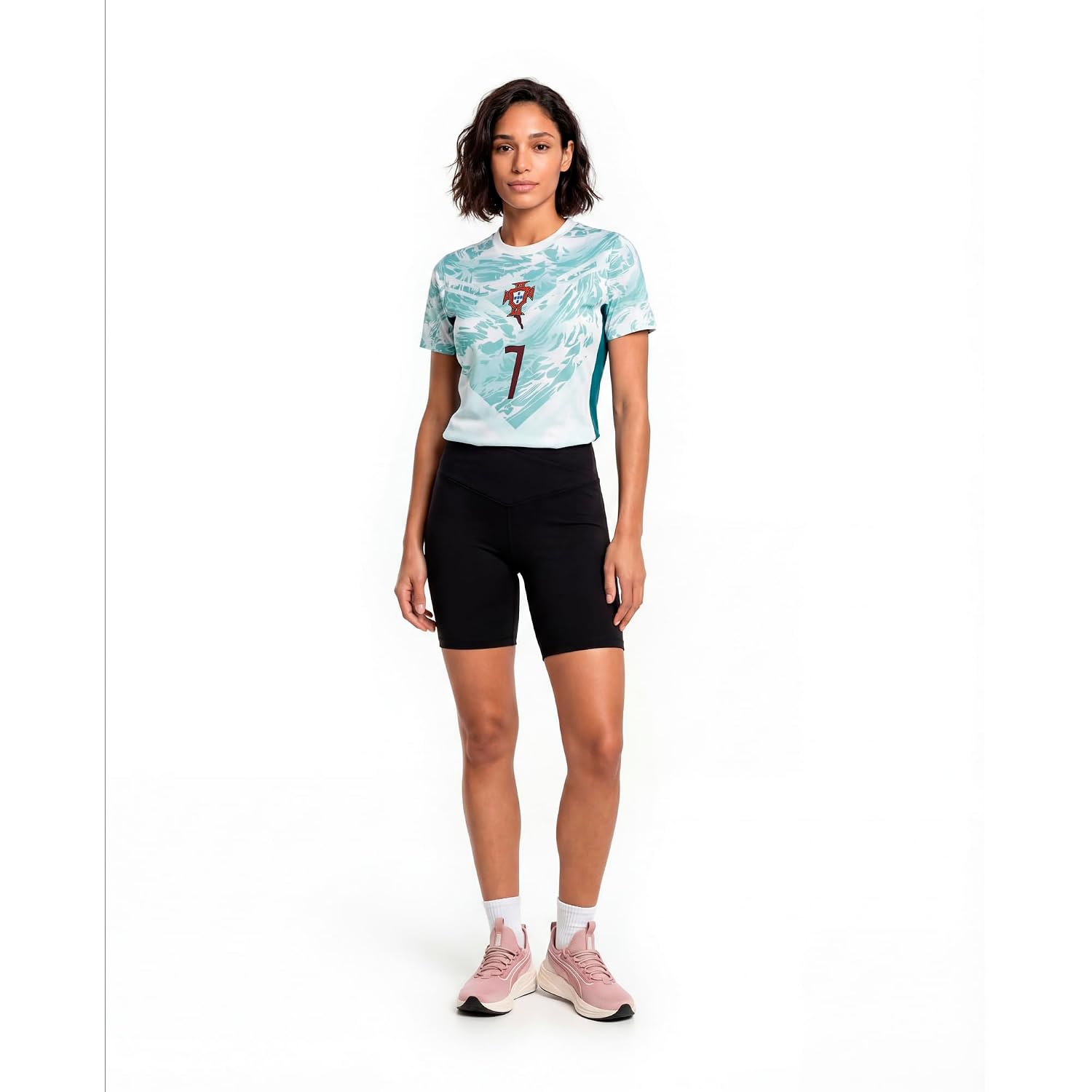 Women's Portugal Away Soccer Jersey - Replica Style Cloth