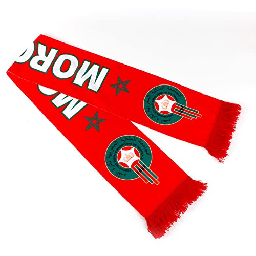 Soccer National Team Scarves 2-Pack, Double-Side Logo Print, Soft Cloth Fans Souvenir