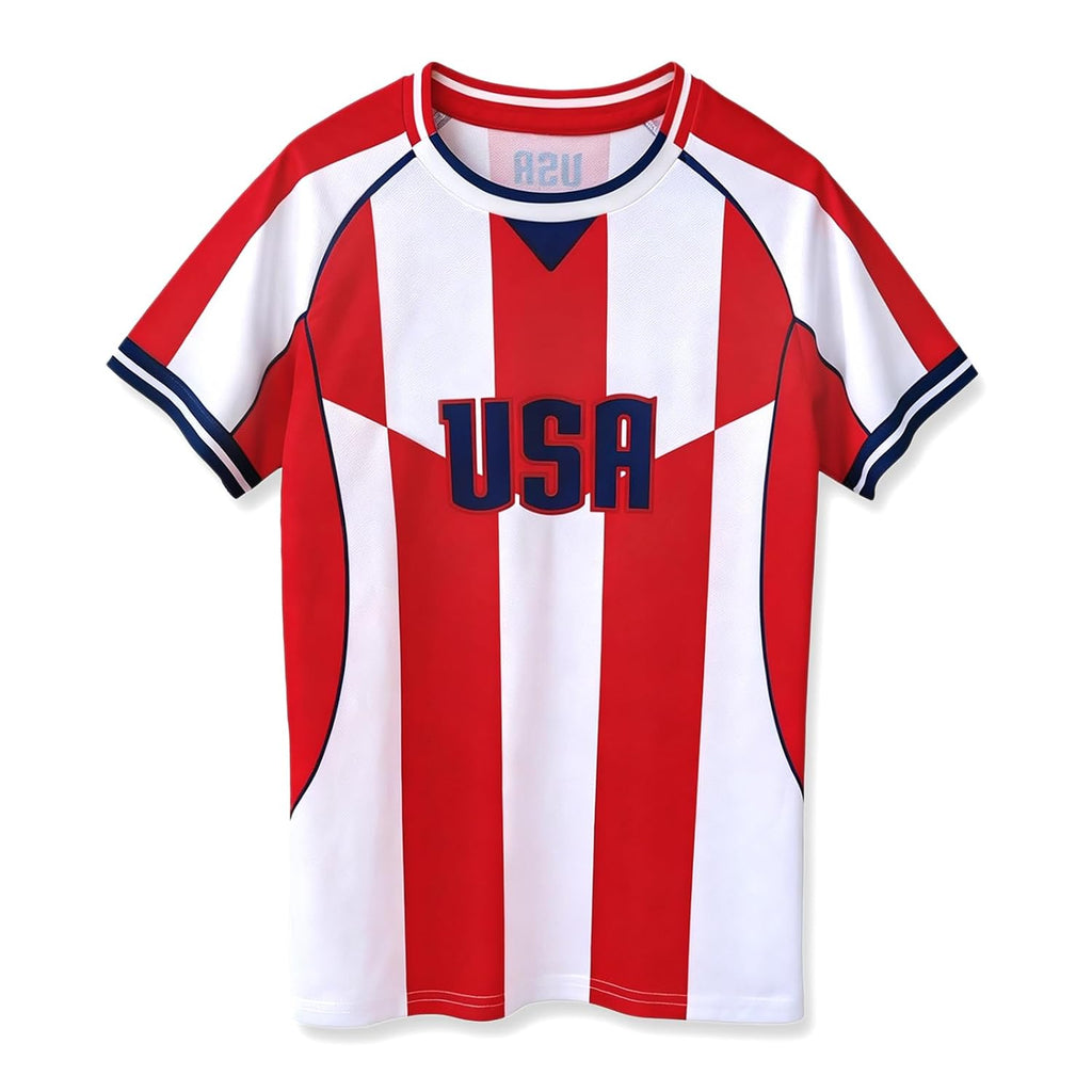 Breathable Lightweight Short Sleeve Soccer Jersey for Men and Women