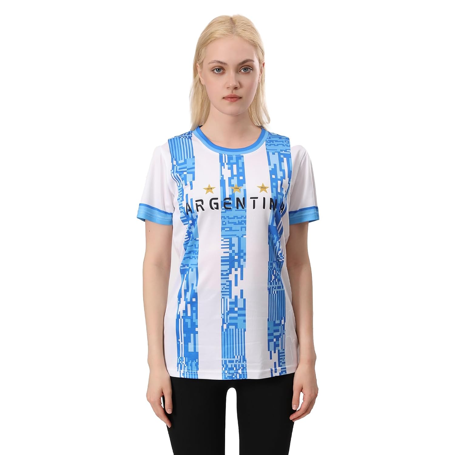 Women's Slim Fit Soccer Jersey Athletic T-Shirt