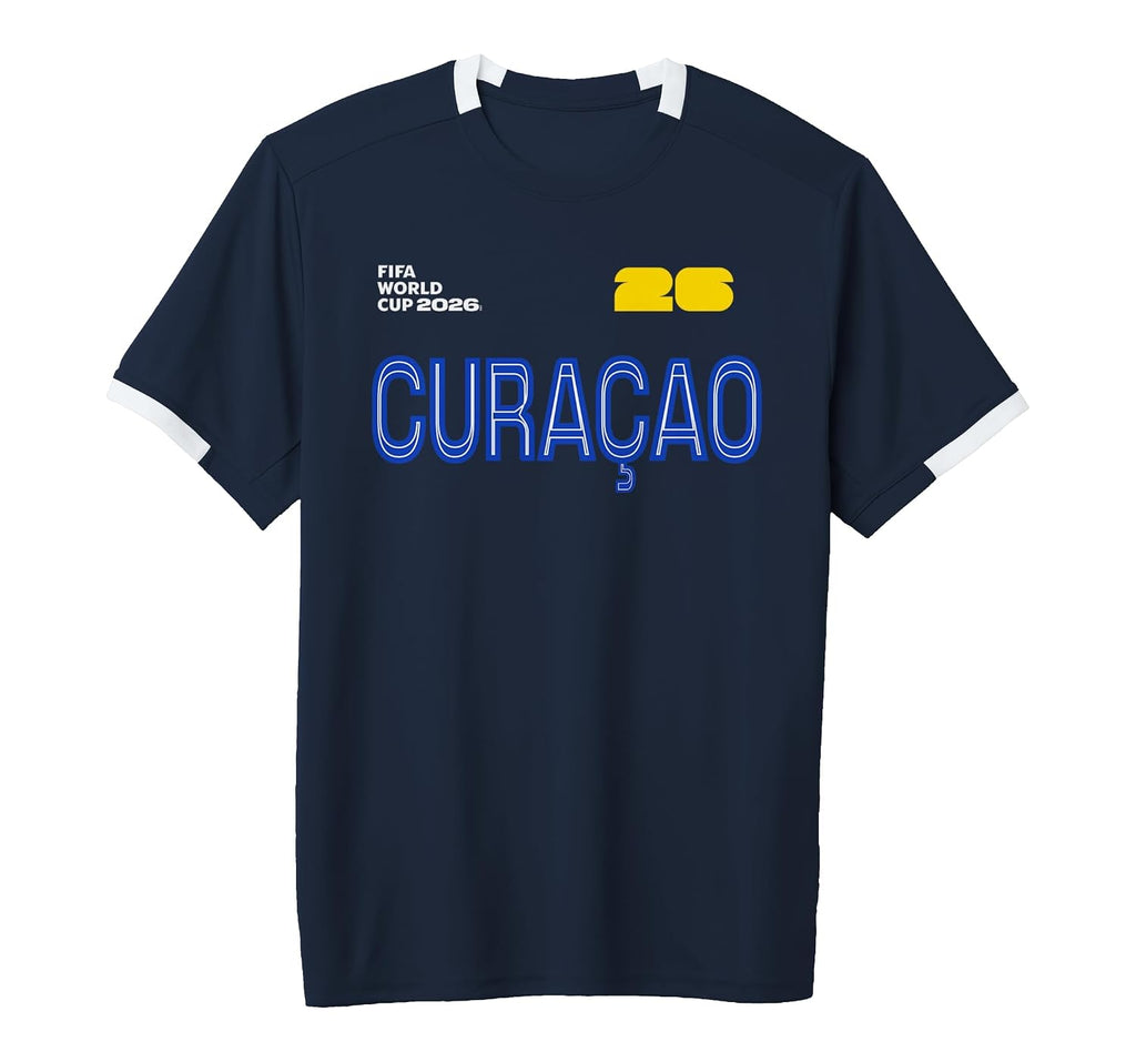 Curacao Short-Sleeve Soccer Jersey
