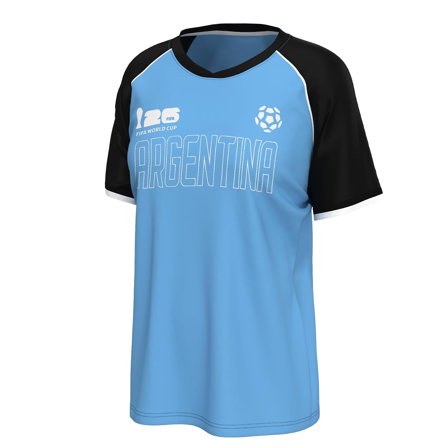 Women's 2026 World Cup Soccer Raglan Sleeve Jersey