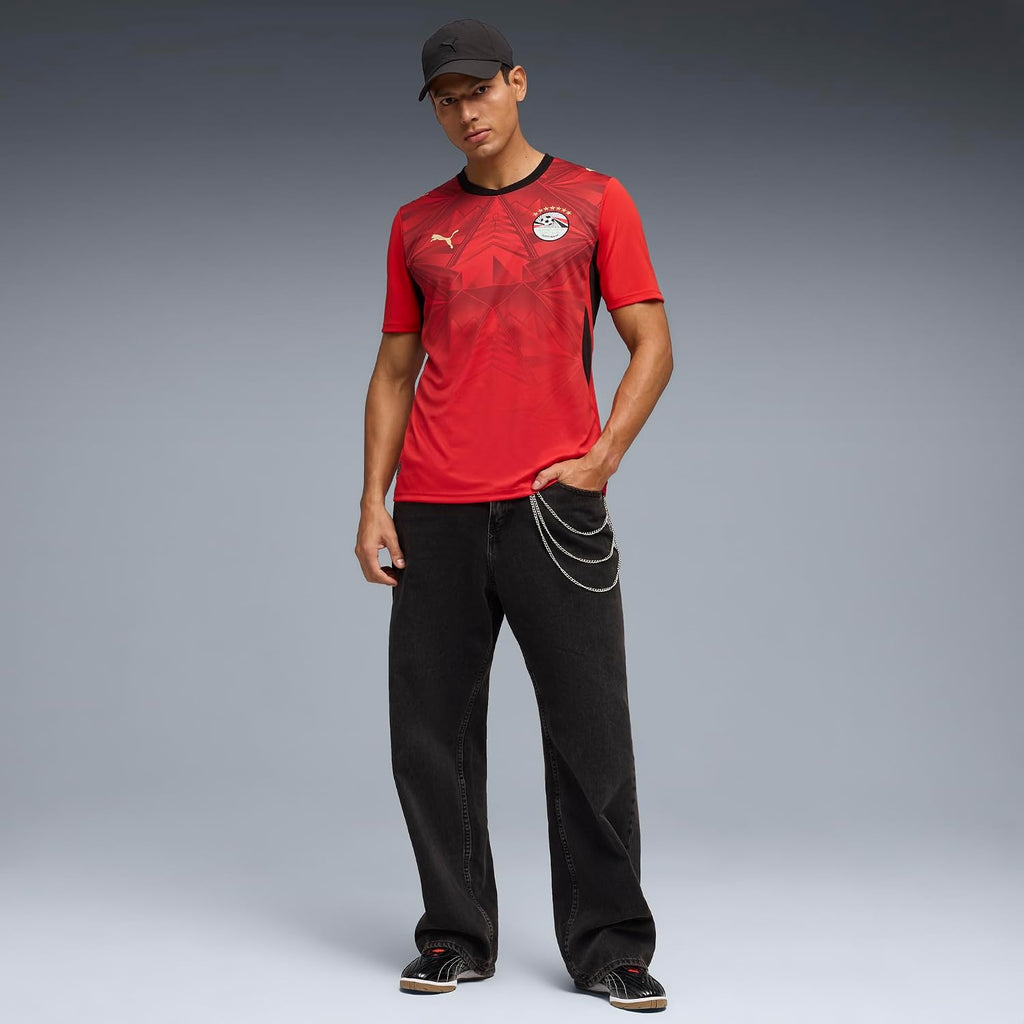 Men's Egypt Home Soccer Jersey Replica