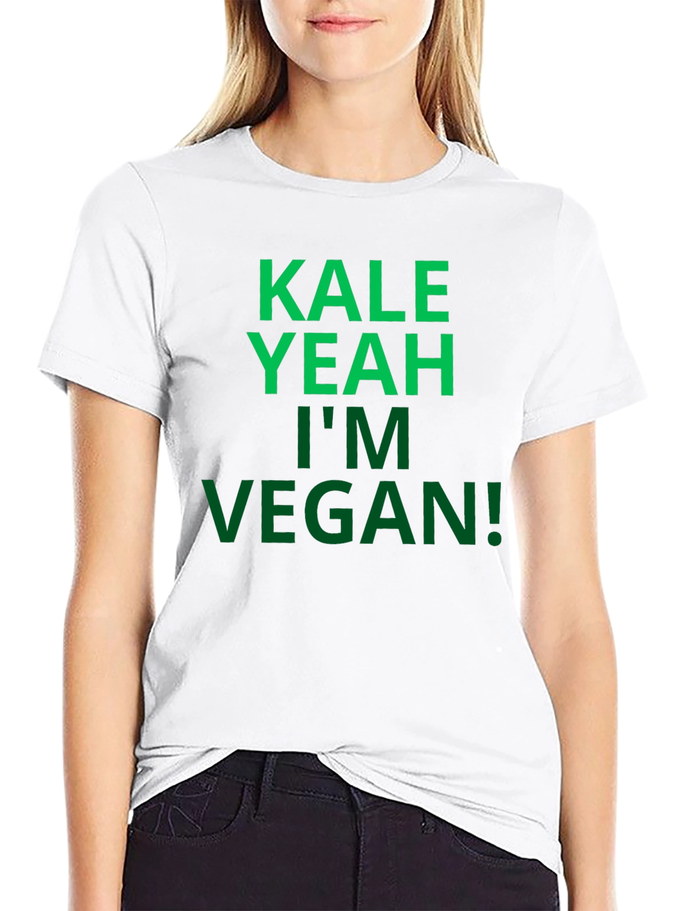 Kale Yeah Im Vegan! Graphic T-Shirt