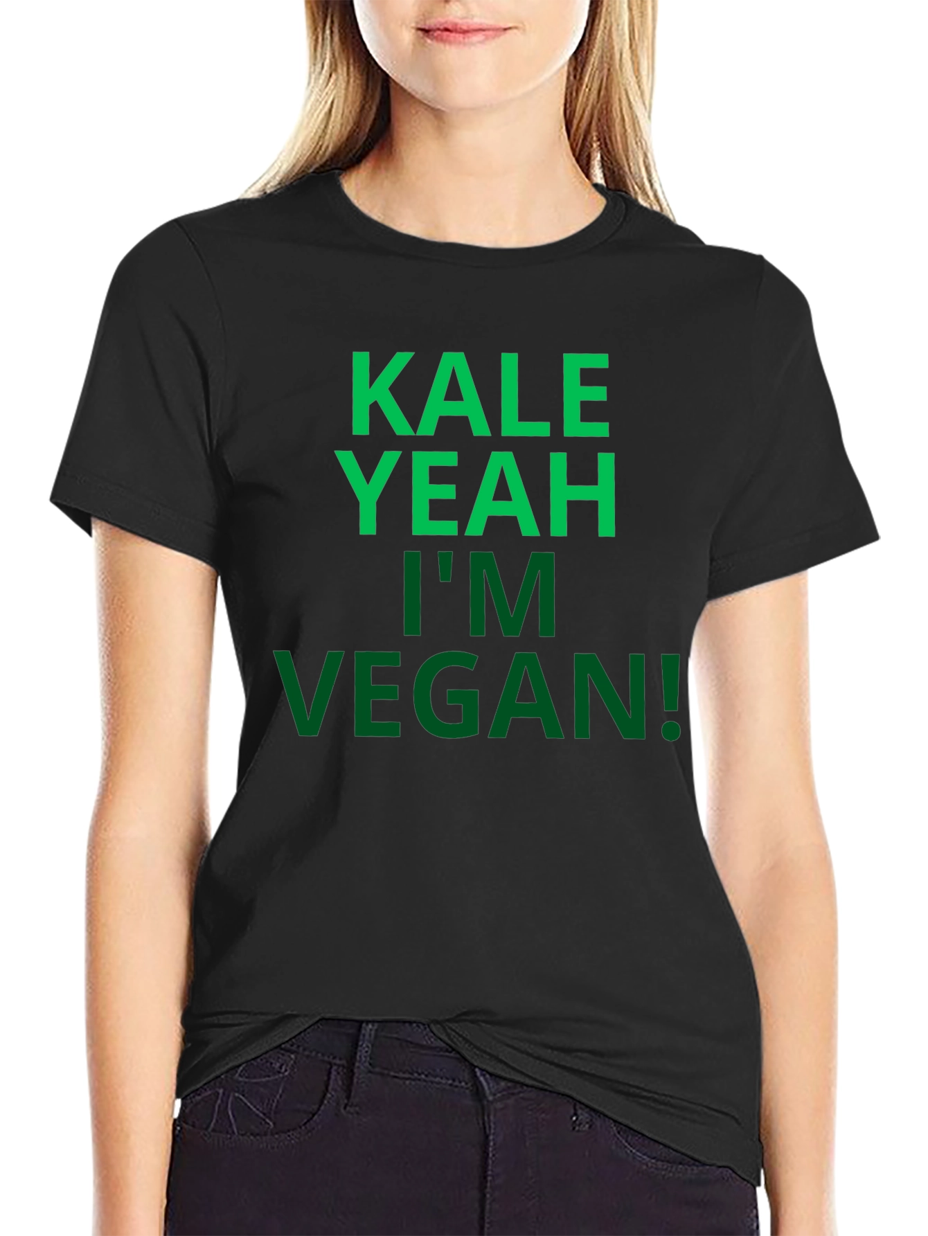 Kale Yeah Im Vegan! Graphic T-Shirt