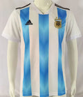 2018 Argentina Home Retro Soccer Jersey Front
