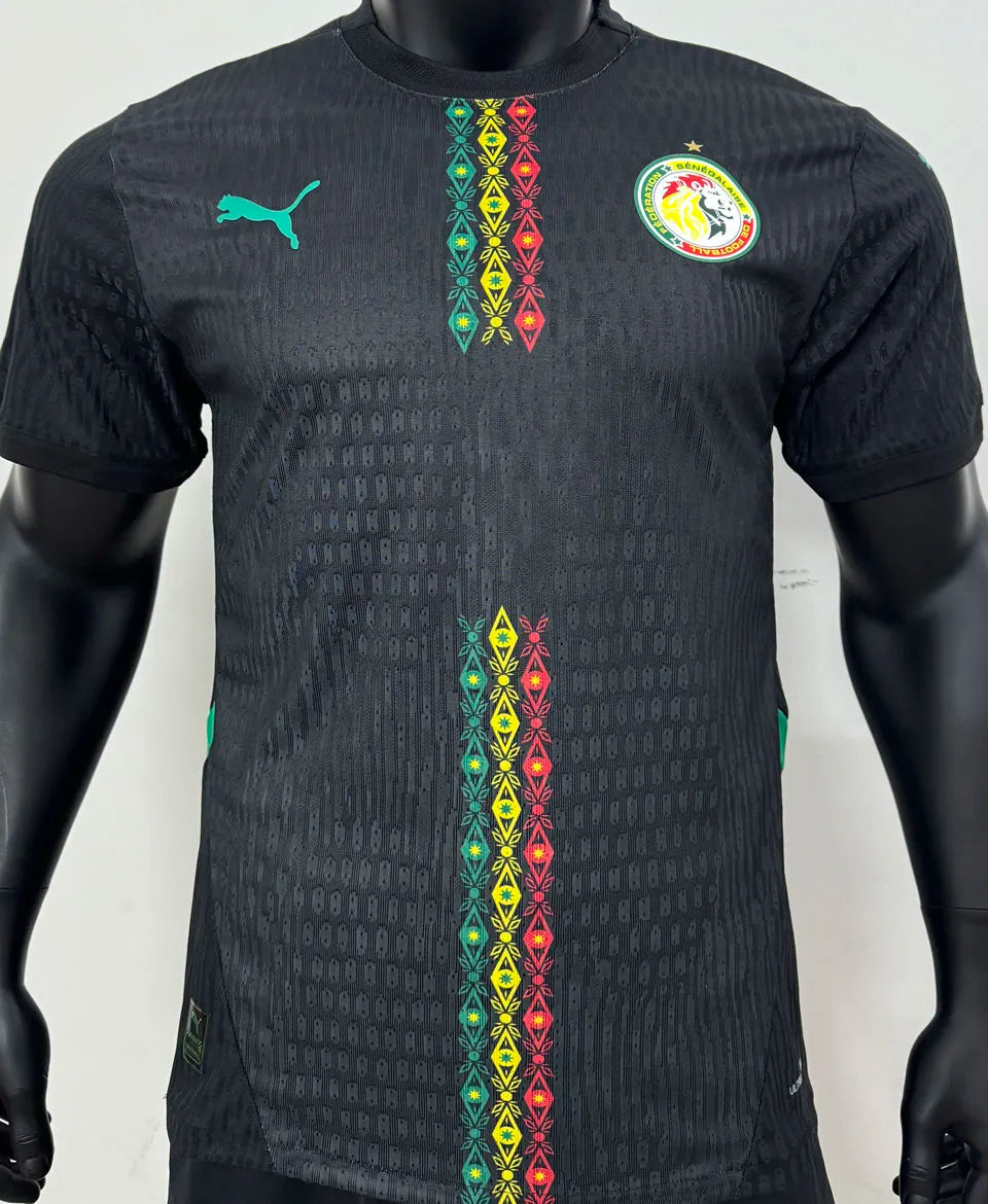 2025 Senegal Away Green Fans Soccer Jersey Detail 2