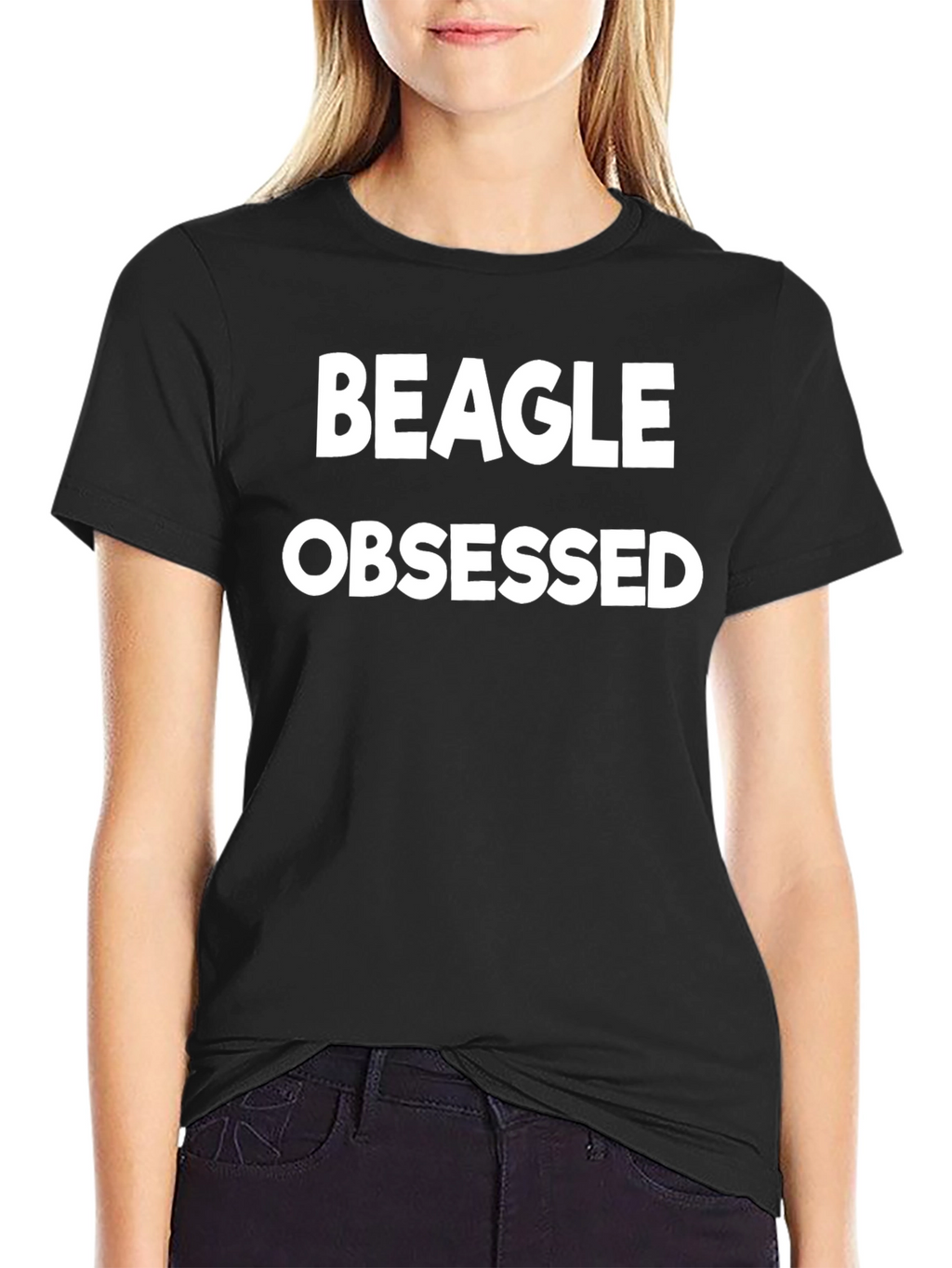 Beagle Obsessed Graphic Tee - Unisex Cotton T-Shirt