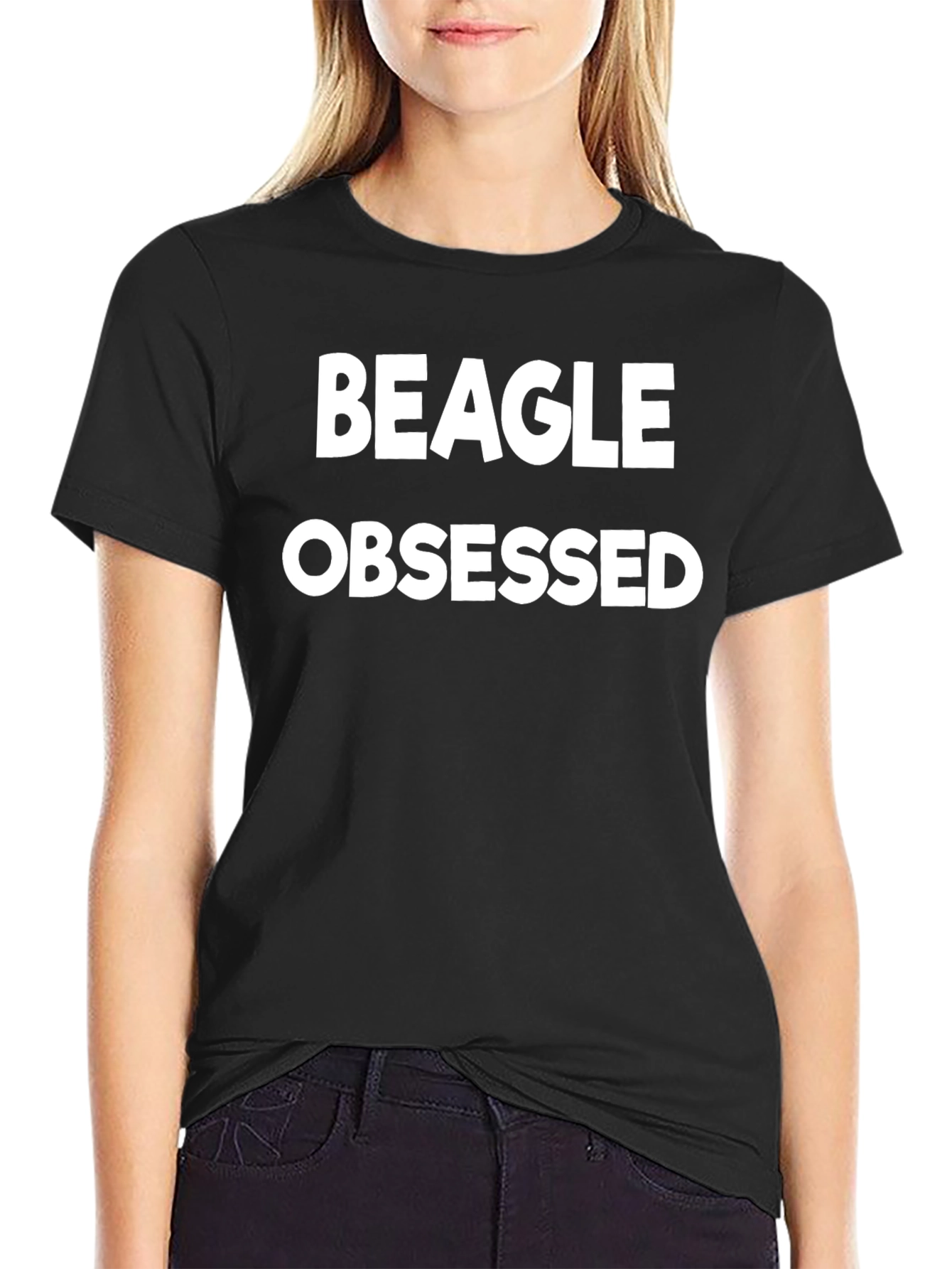 Beagle Obsessed Graphic Tee - Unisex Cotton T-Shirt