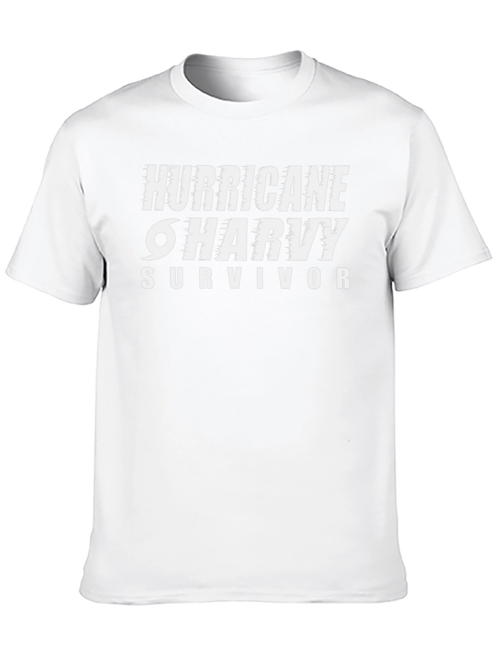 Hurricane Harvey Survivor Black T-Shirt