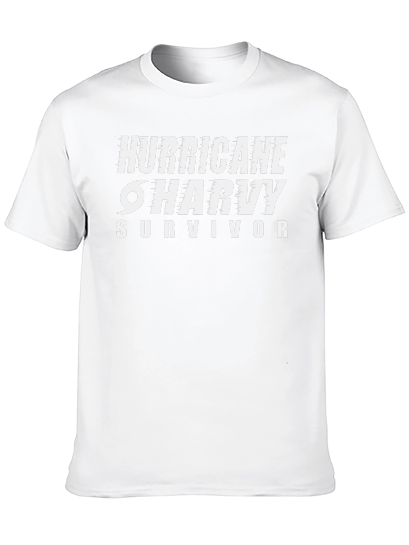 Hurricane Harvey Survivor Black T-Shirt
