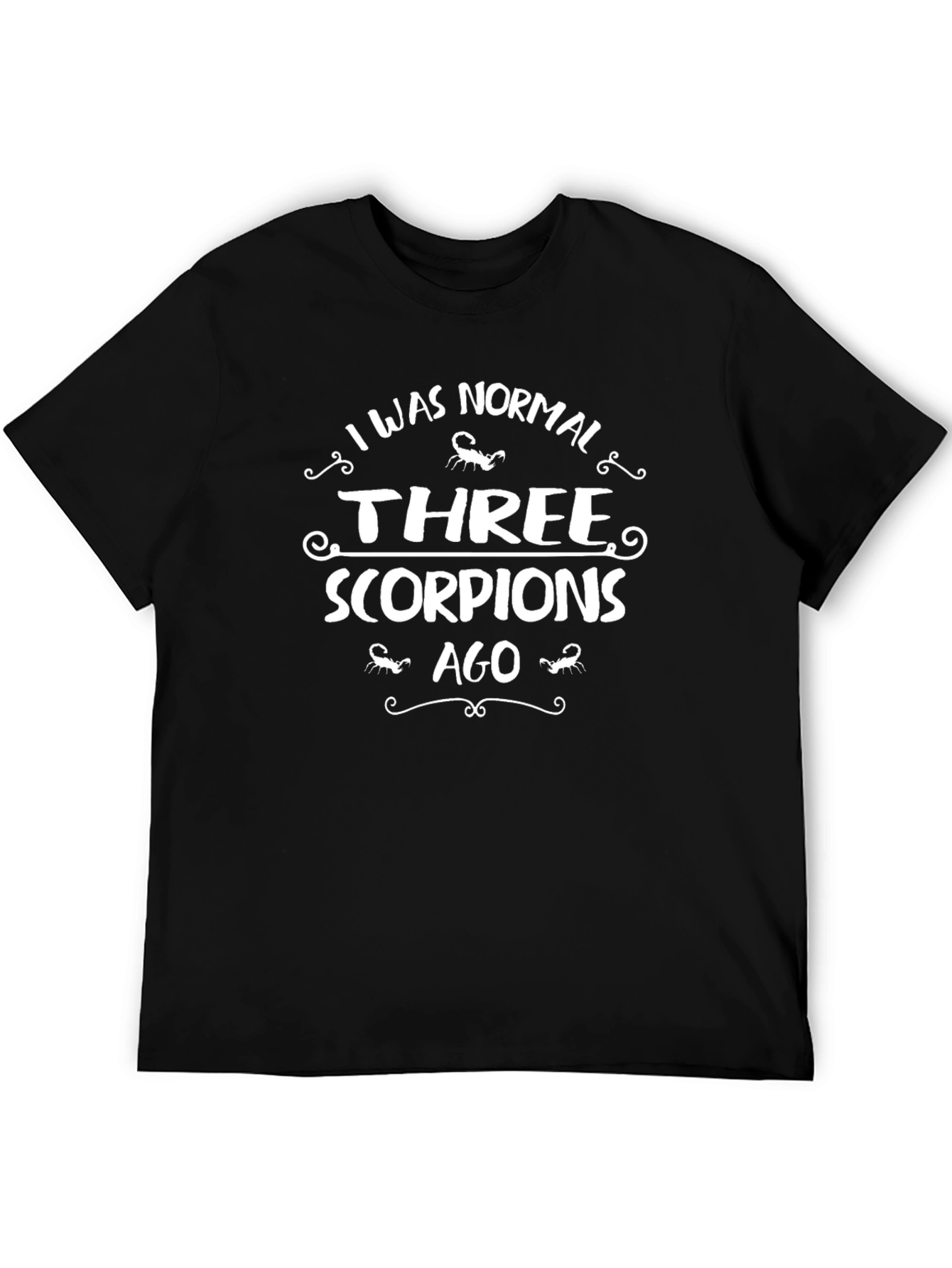 Funny Scorpion Graphic Novelty T-Shirt