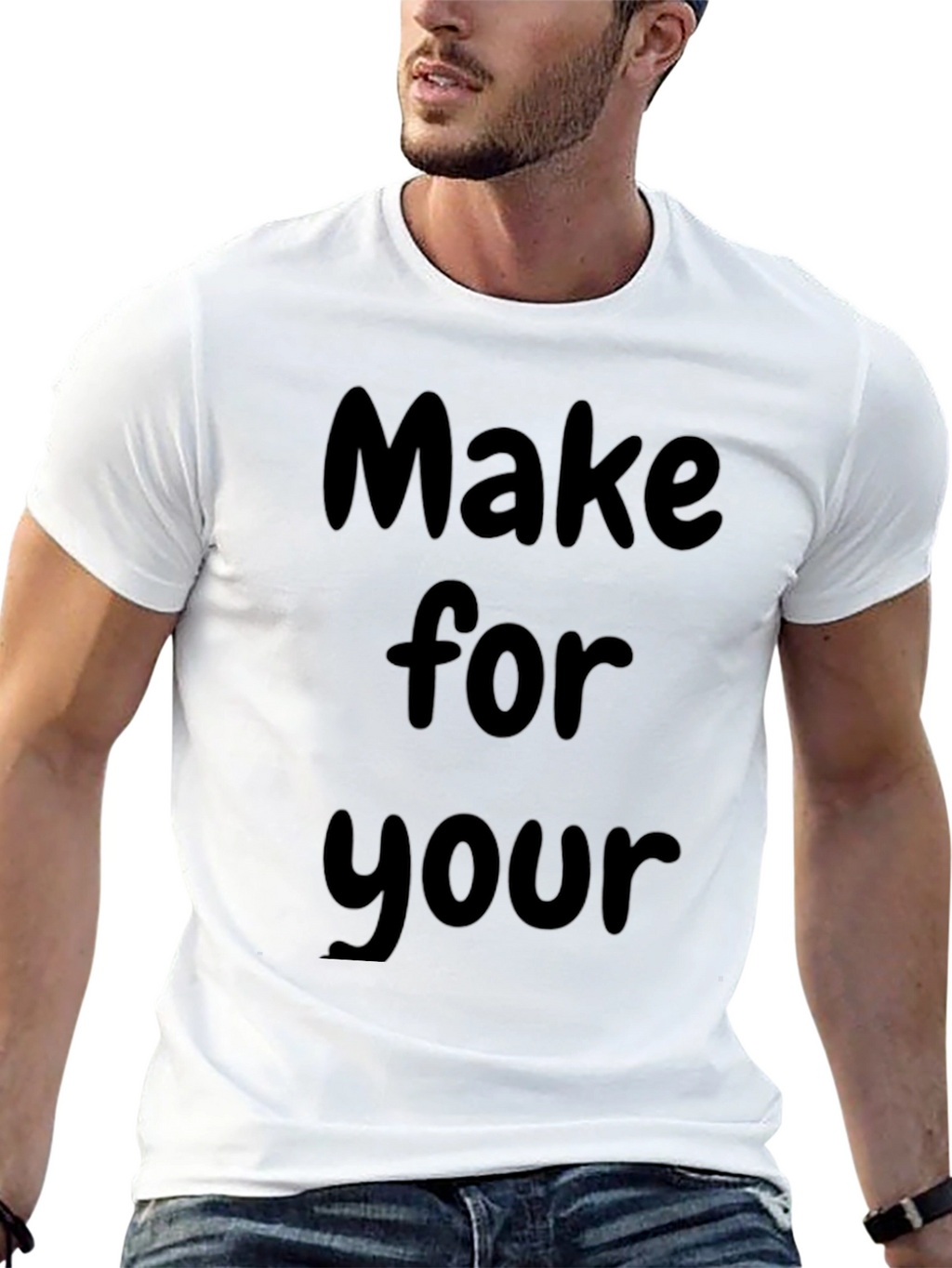 Make for your Black Tee