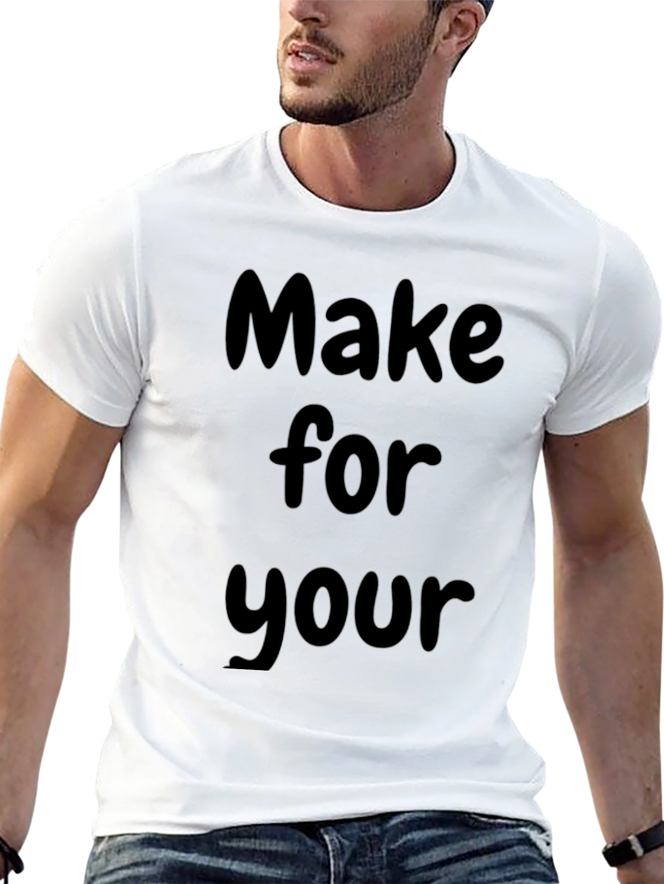 Make for your Black Tee