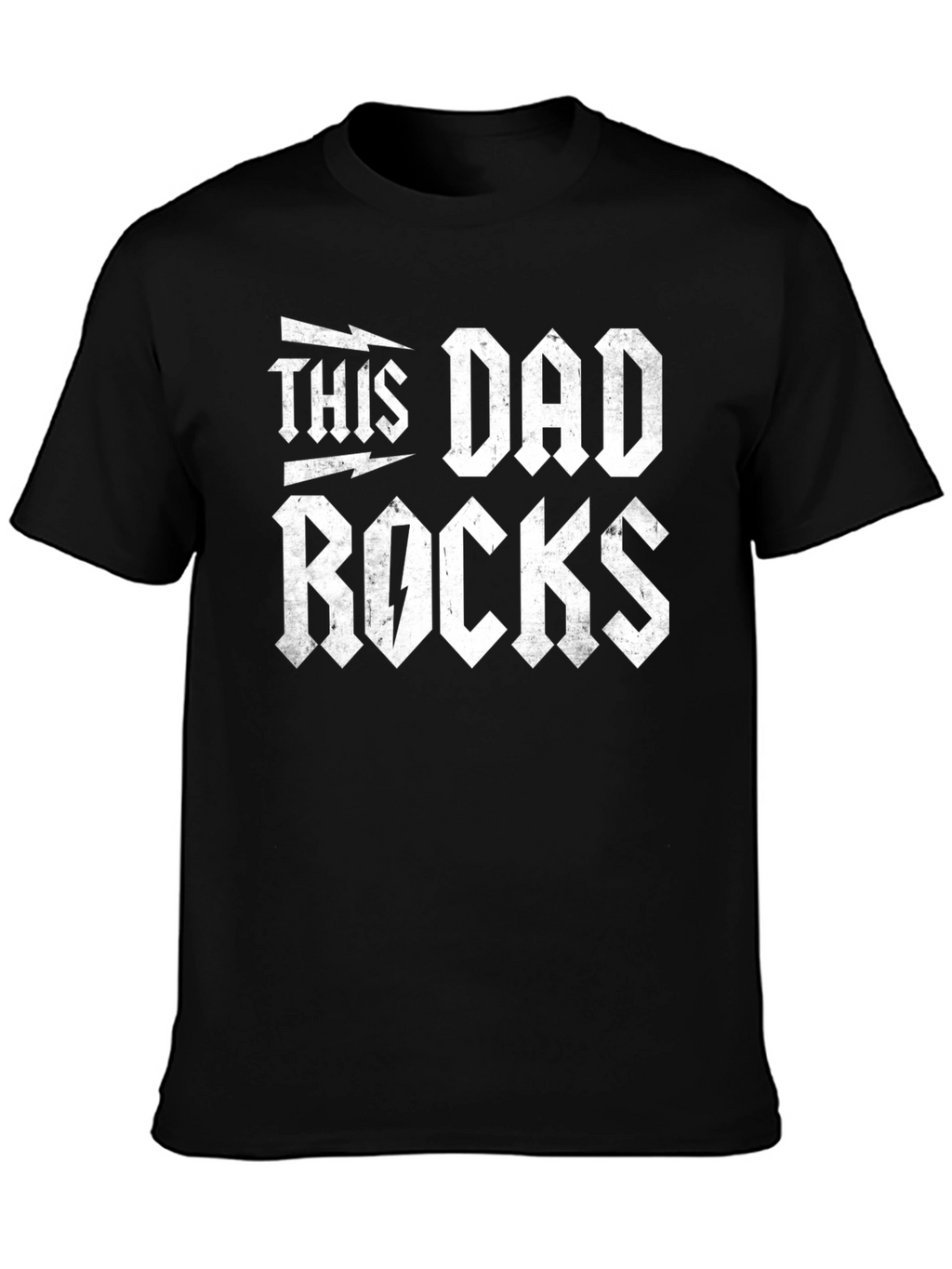 This Dad Rocks Graphic T-Shirt