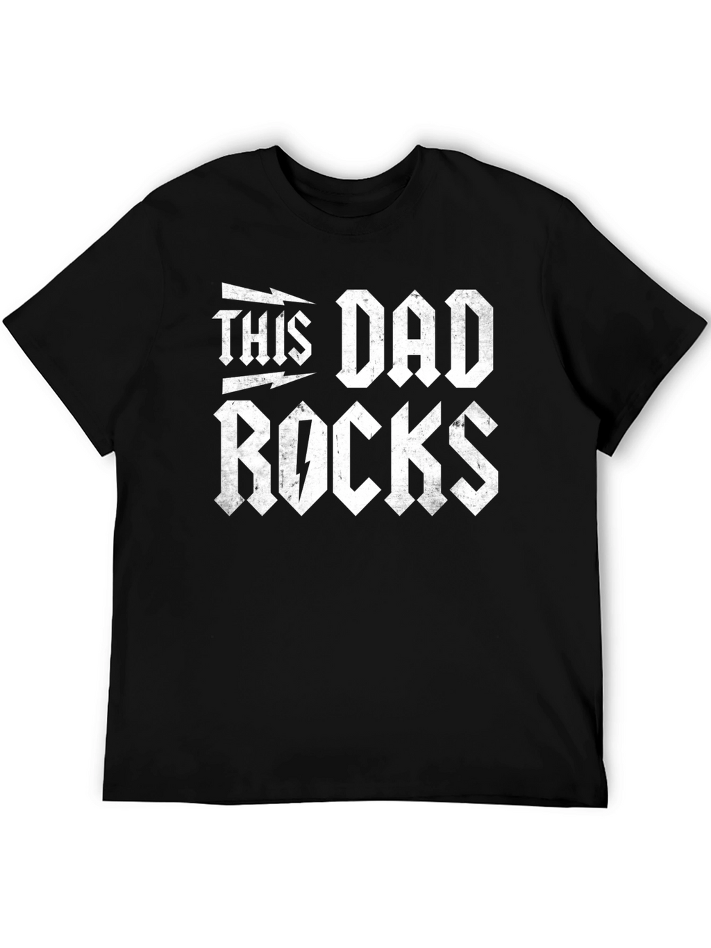 This Dad Rocks Graphic T-Shirt