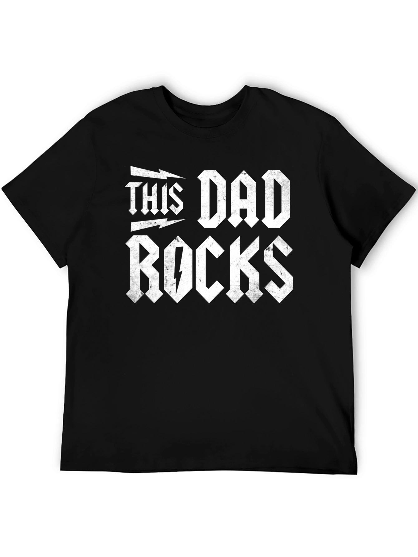This Dad Rocks Graphic T-Shirt