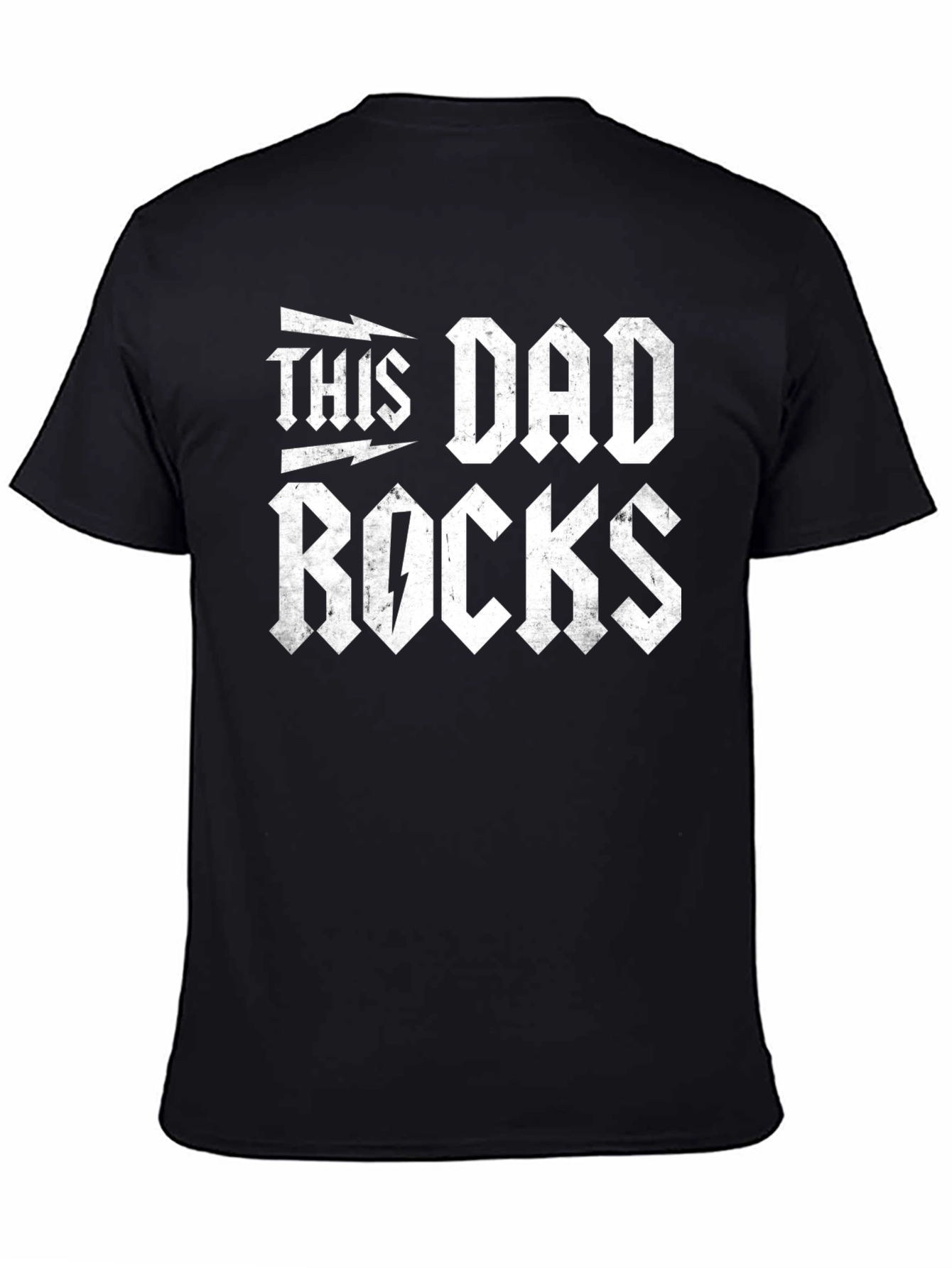 This Dad Rocks Graphic T-Shirt