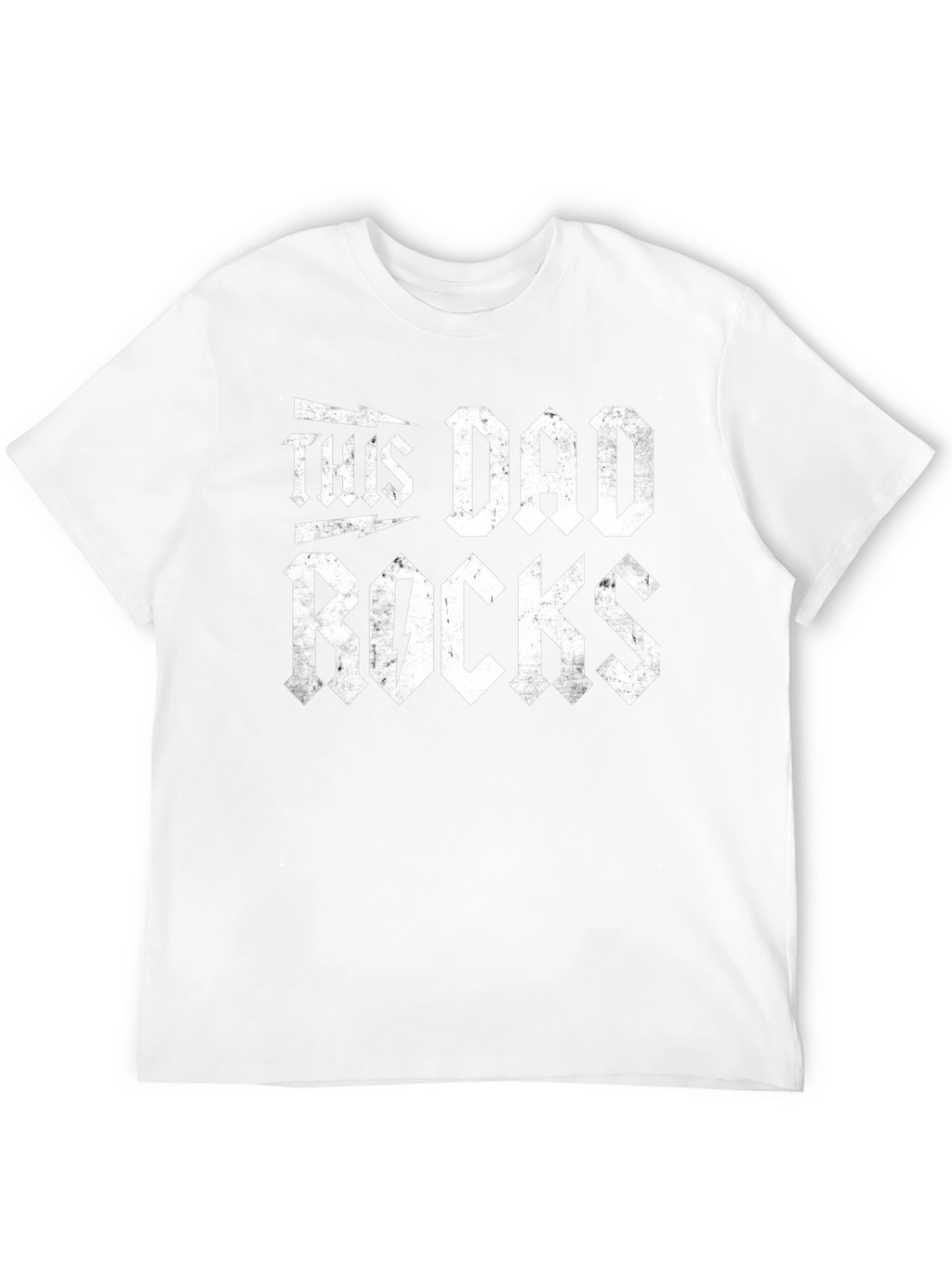 This Dad Rocks Graphic T-Shirt