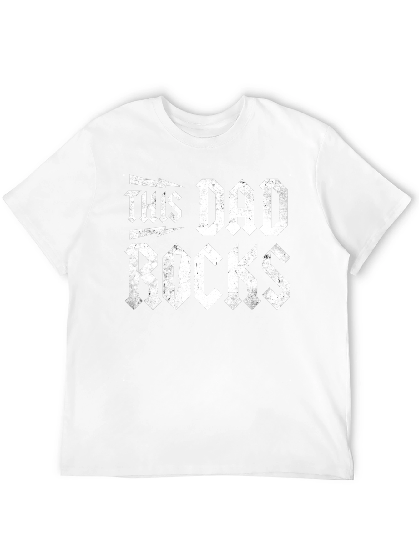 This Dad Rocks Graphic T-Shirt
