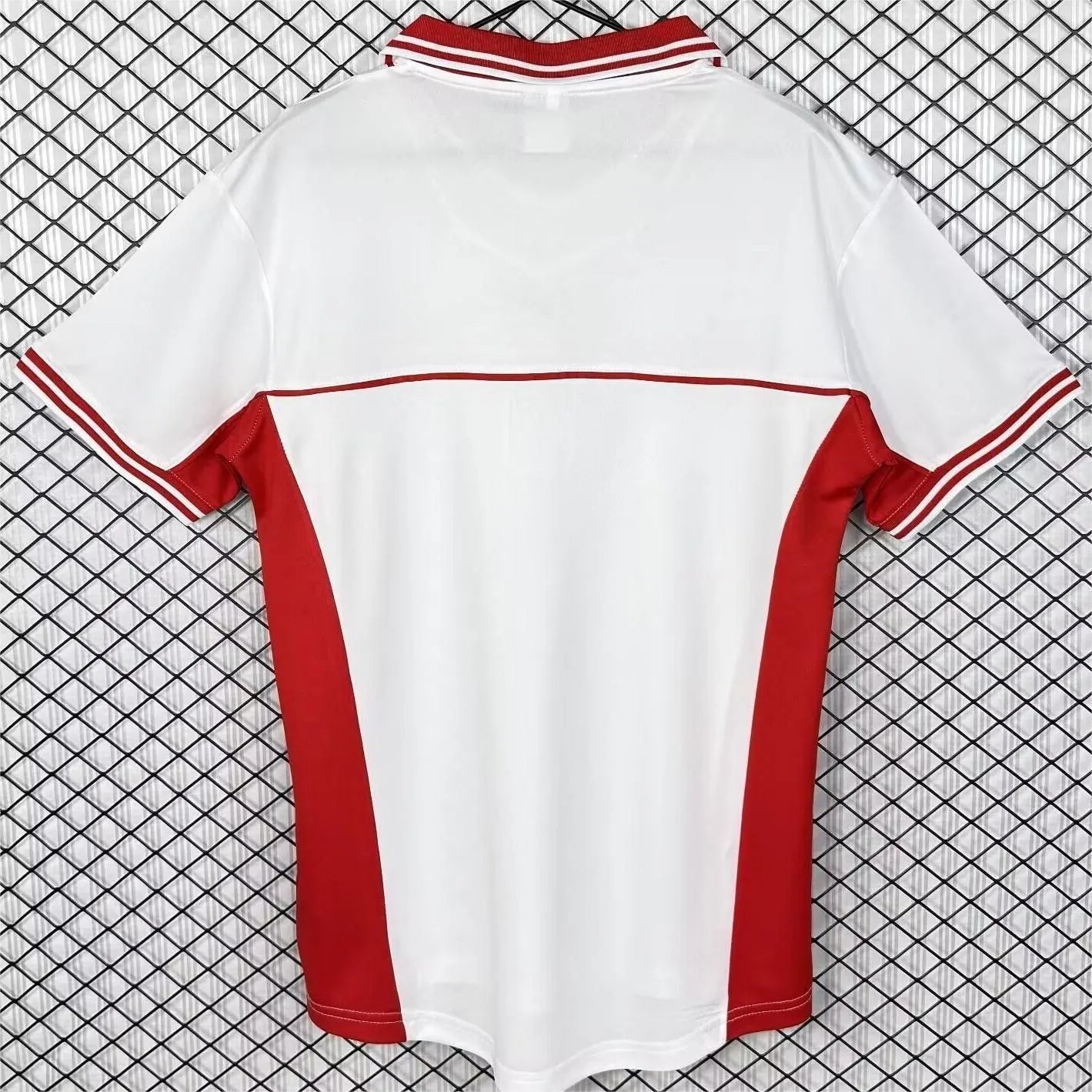1997 Poland Home White Retro Soccer Jersey Back