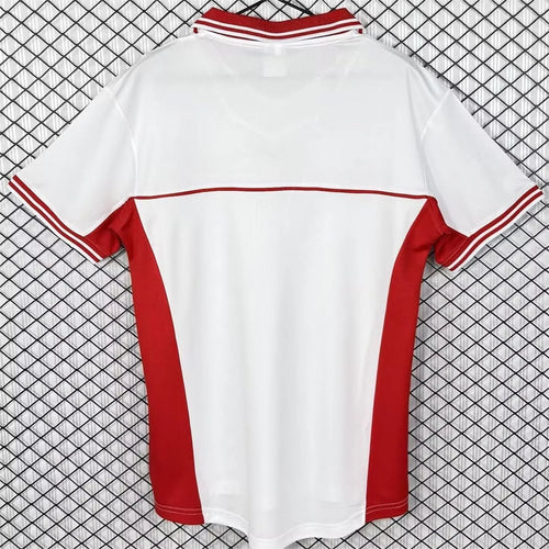 1997 Poland Home White Retro Soccer Jersey Back