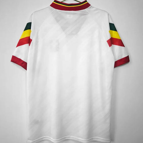 1992/94 Portugal Away White Retro Soccer Jersey Back