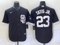 Men's San Diego Padres Fernando Tatis Jr. #23 Black Alternate Replica Player Jerseys
