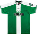 1996 Nigeria Home Green Retro Soccer Jersey Front