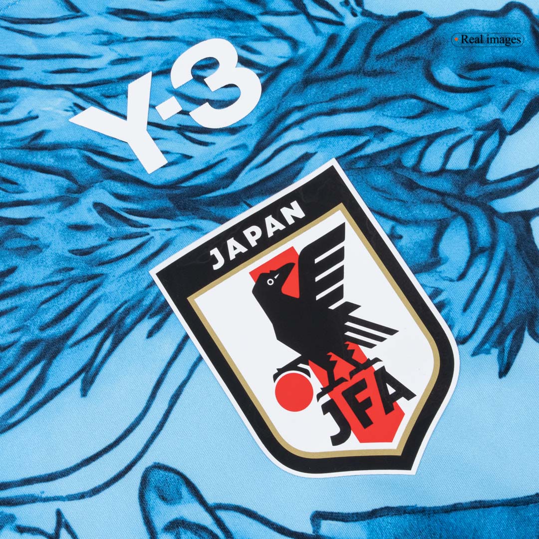Japan Y-3 Special Soccer Jersey World Cup 2026 Blue Image 4