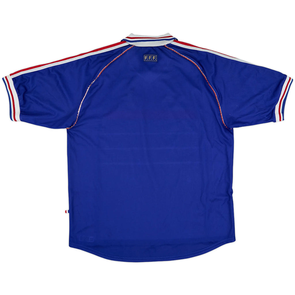 Retro France Home Jersey World Cup 1998 Image 4