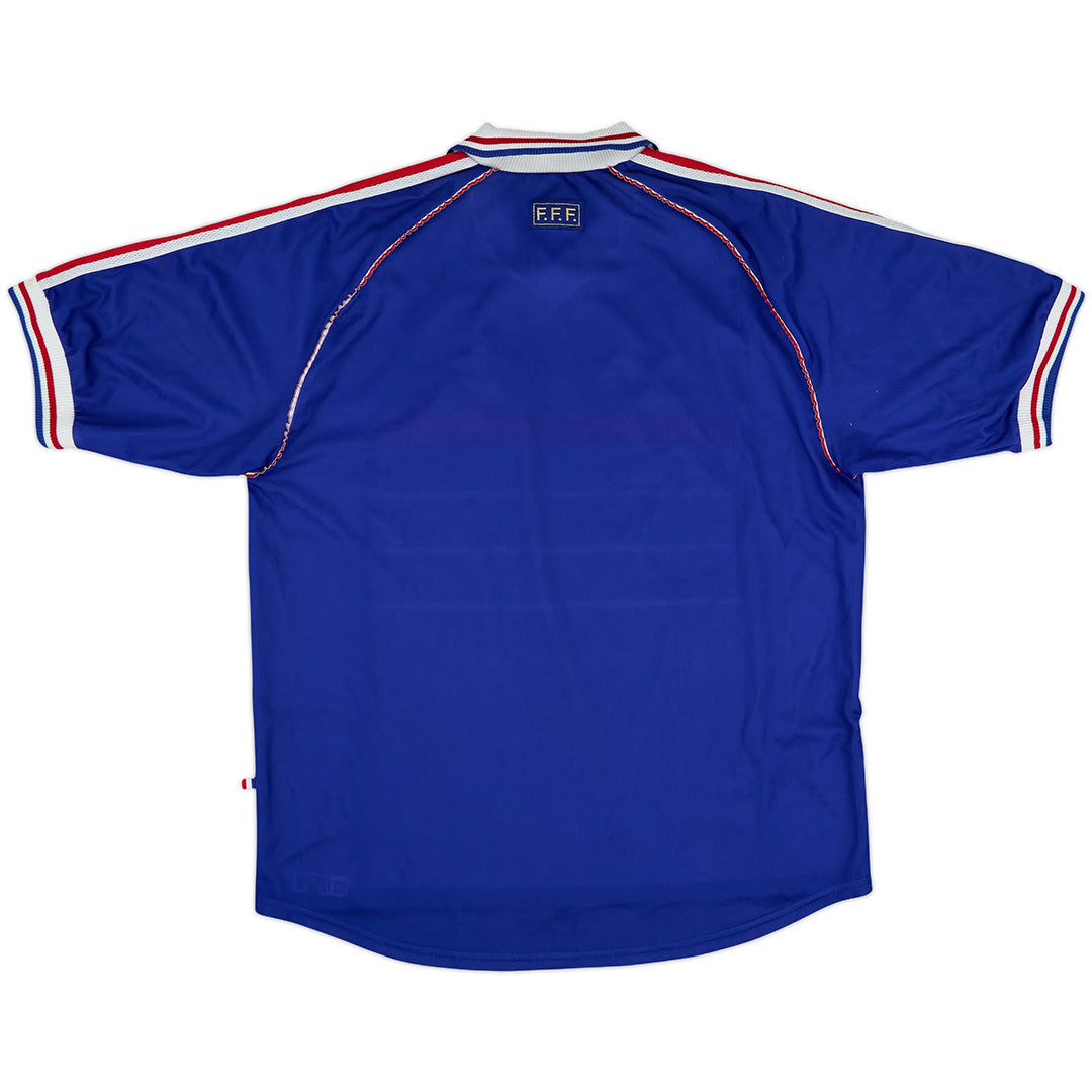 Retro France Home Jersey World Cup 1998 Image 4