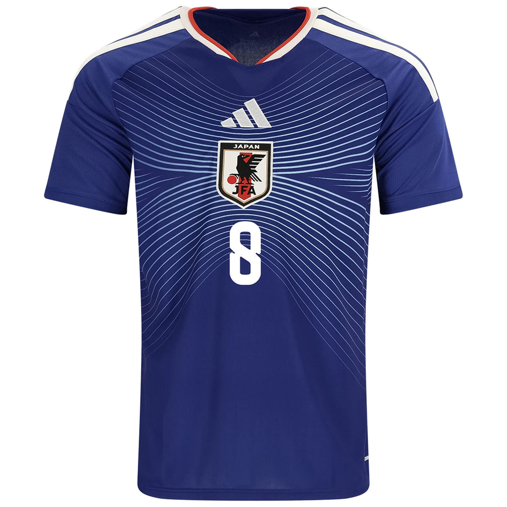 Minamino #8 Japan Home Jersey World Cup 2026 Back