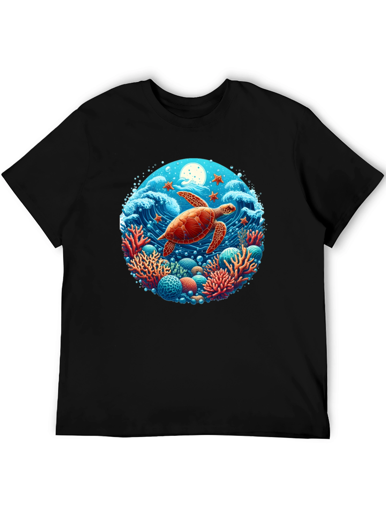 Turtle Reef Graphic T-Shirt