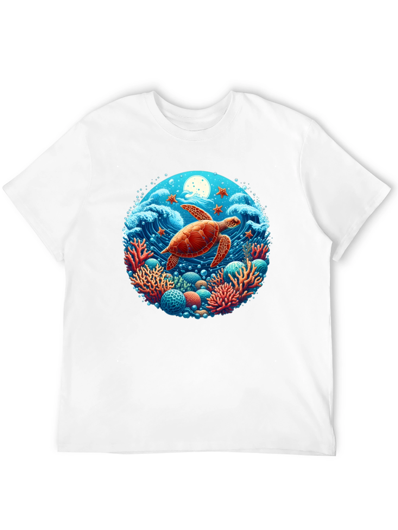Turtle Reef Graphic T-Shirt