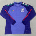 2026/27 Mexico Goalkeeper Blue Fans Long Sleeve Soccer Jersey Front