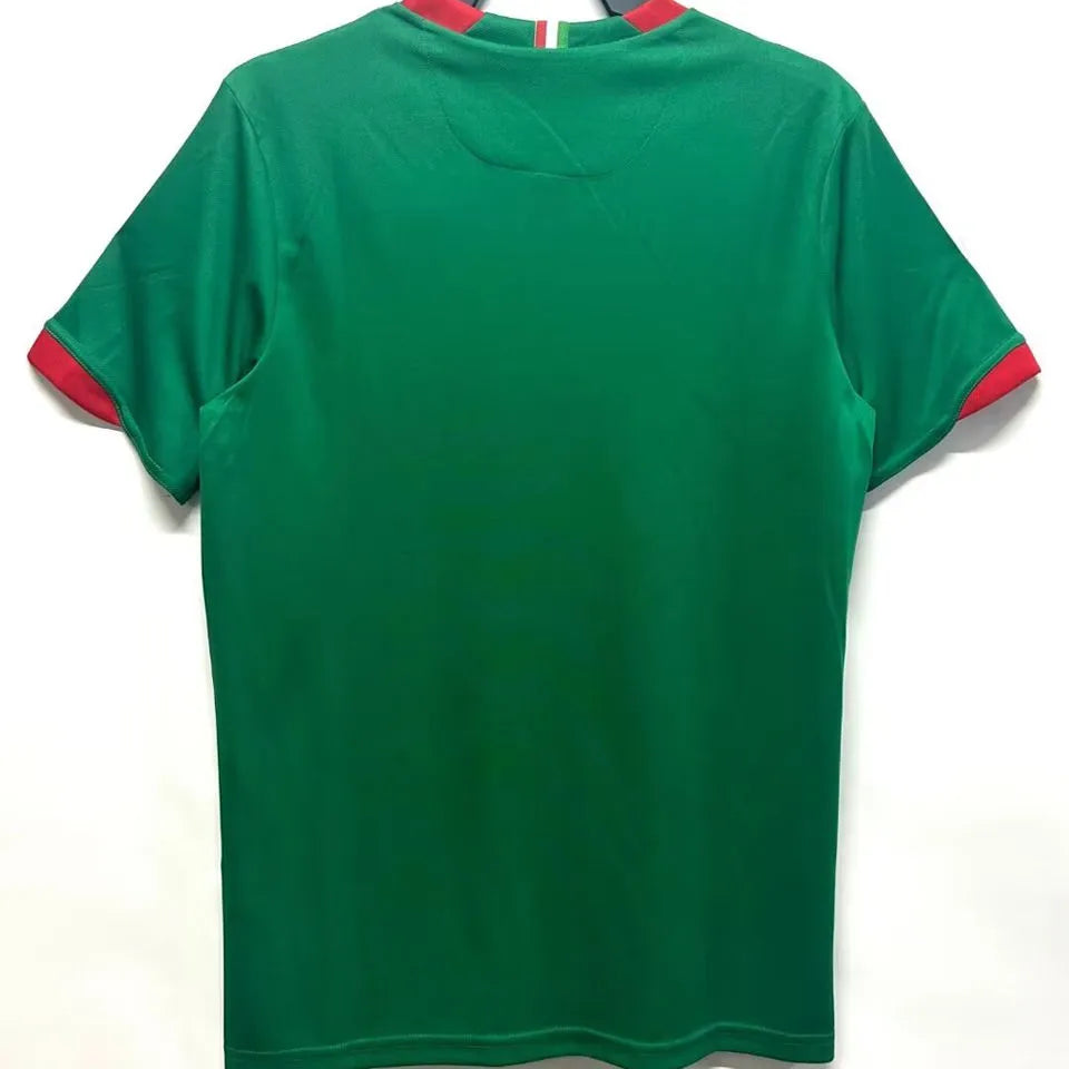 2006 Mexico Home Green Retro Soccer Jersey Back