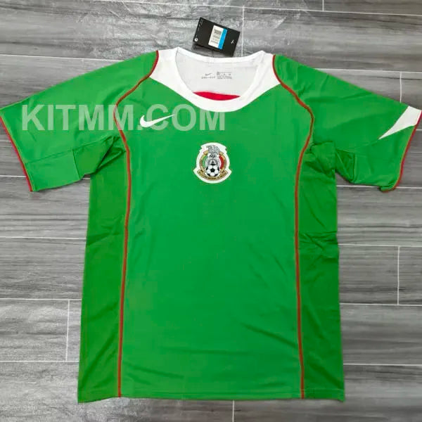 1985 Mexico Pink Retro Style Jersey Detail 4