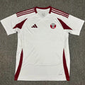 2025 Qatar Away Fans Soccer Jersey Front